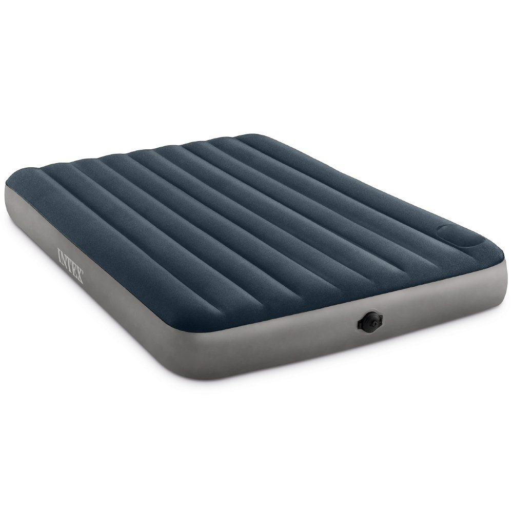 Materac dmuchany z wbudowaną pompką nożną 150 x 200 x 20 cm INTEX 66929