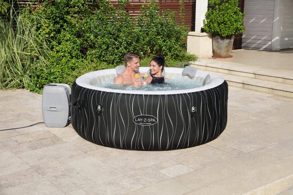 Bestway jacuzzi Lay-Z-Spa HOLLYWOOD 4-6os 196 cm LED 60059