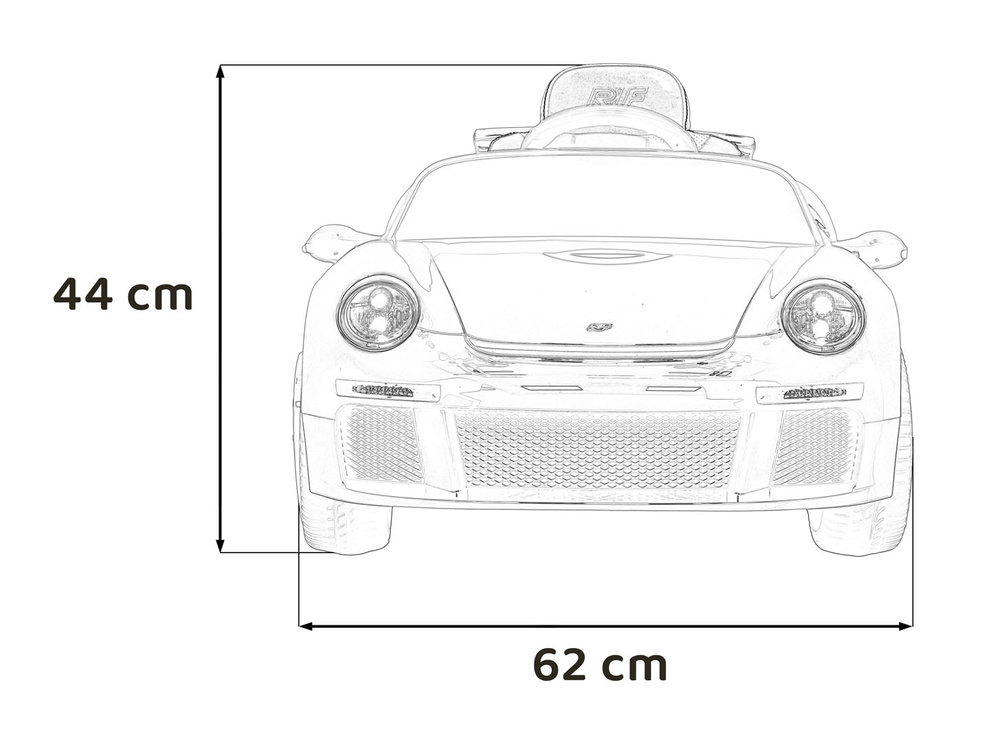 Pojazd RUF CTR3 Biały